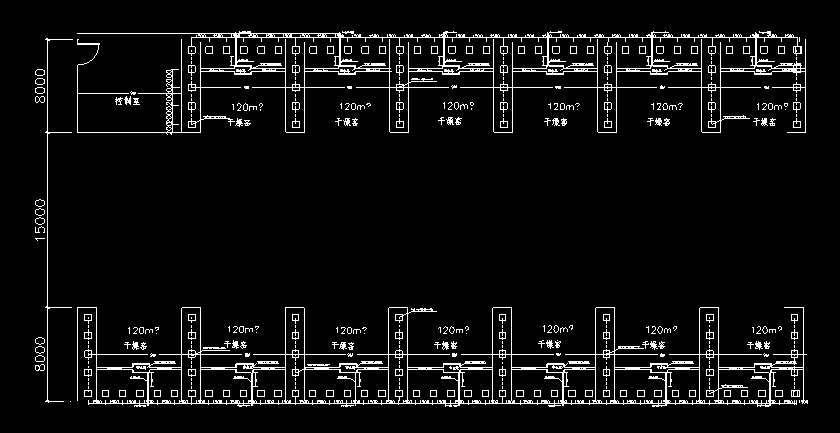 大型木材干燥窯工程設計圖